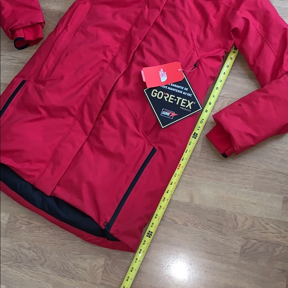 NWT The North Face Defdown Parka GTX, Red, Medium - Picture 5 of 16